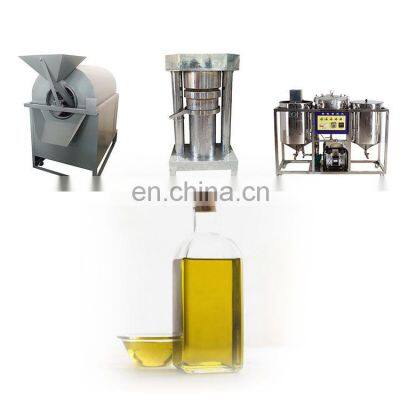 Small scale edible oil refinery corn oil production line olive oil hydraulic press