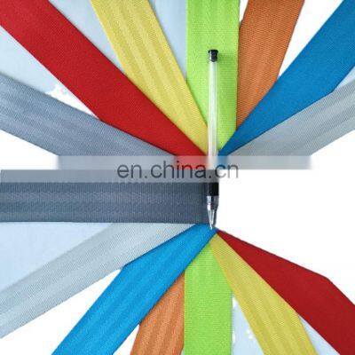 customized OEM ODM car safety webbing wholesale high tenacity children baby car seat belt 100% polyester filament yarn