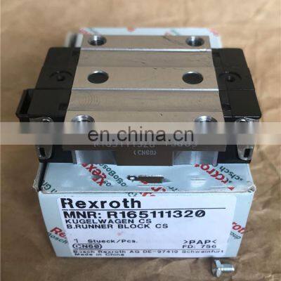 Rexroth Linear Guide Block Bearing R165111120 R165111220