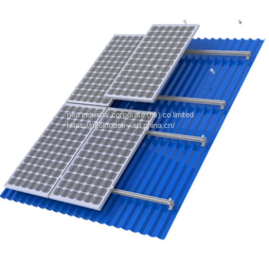 solar rooftop mounting structure