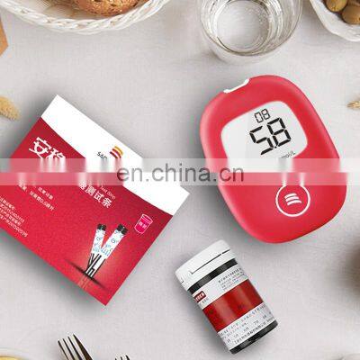 Fast Dispatch China Factory Price Blood Glucose Monitor Non-invasive Accu Check Glucometro Blood Glucose Monitor photo-4