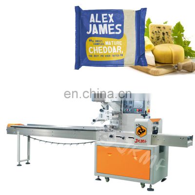 Best Price Pillow Type Flow Pasta Wrap Equipment Automatic Bread Packing Machine Cheese Granola Chocolate Bar Packaging Machine