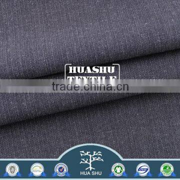 High quality with low price Wrinkle resistant airport use polyester viscose grey stripe fabric