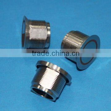 China precision custom made cnc stainless steel turning parts with laser marking