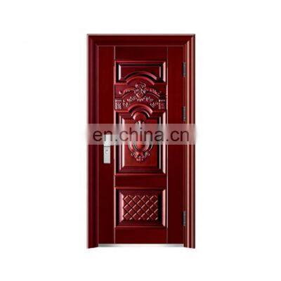 Cheap Exterior Steel Door Designs Industrial Front Flush Door photo-2