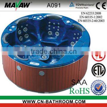 outdoor spa swim acrylic whirlpool for 6 people massage sexy hot tub A091