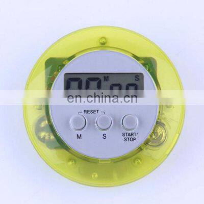 Round Shape Mini LED Electrical Kitchen Digital Timer for Cooking photo-3