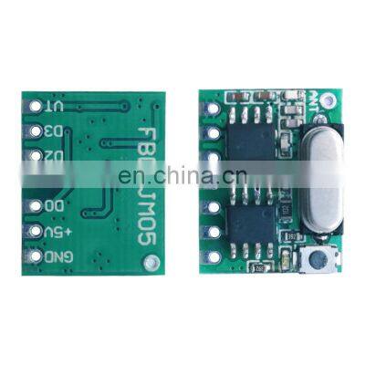 Small size 433MHZ wireless RF receiver decoder module, remote control receiver board