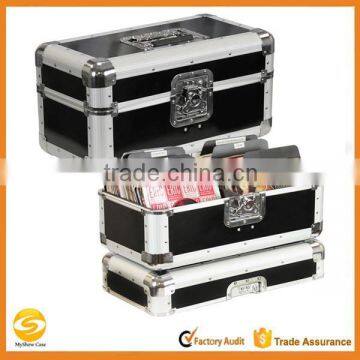 Aluminum LP Storage Carrying Case,Silver Aluminum Storage box,Case Type and Aluminum Material Utility/Record Storage Case