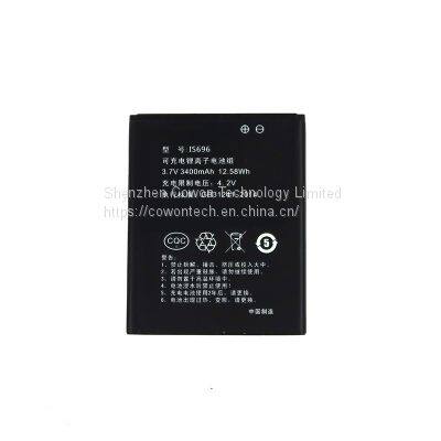 3.7V 3400mAh Replacement Lithium Rechargeable IS696 li-ion Battery for PAX A920 Pos Terminal