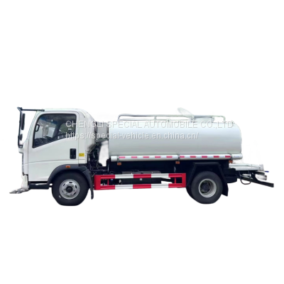 Heavy Duty Truck Haowo 5-ton Water Transport Truck