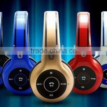 Quality new style bluetooth card reader headphone with mic