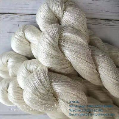 100% Silk Yarn For Knitting/weaving Machine Eco Textile 100% Super Grade