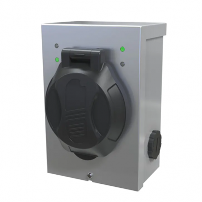 50A RV Lnlet Box With NEMA SS2-50P PIug photo-2