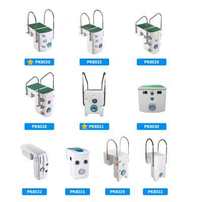 Swimming Pool Filter System Integrated Wall-hung Pool Filter With Skimmer Pipeless Filter Basket photo-6