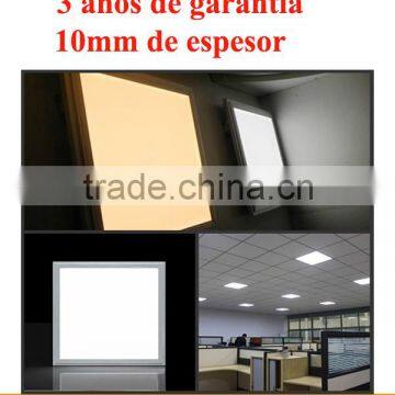 6000K square flat led panel with 3 years warranty