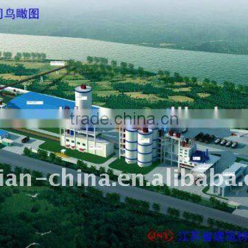 complete cement production line manufactured by Jiangsu Haijian Stock CO.,Ltd.