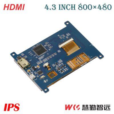 4.3-inch TFT LCD and 800x480 Resolution HD-MI Interface Touch Screen Display photo-4
