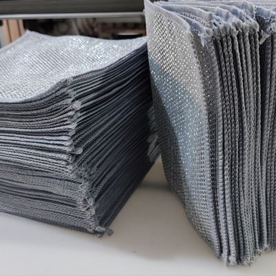 Magic Dishcloth Silver Wire Cleaning Cloth Thickened Non Stick Oil Microfiber Kitchen Dish Washing Towel Steel Wire photo-3