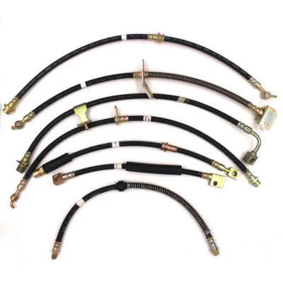 DOT Certified OEM Automotive Brake System Custom Length Front & Rear Brake Clutch Hydraulic Flex Line Hose CAR Replacement
