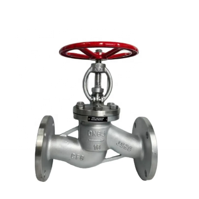 150LB PN25 PN40 Stainless Steel Flange Globe Valve Rising Stem High Temperature Steam Stop Globe Valve photo-5