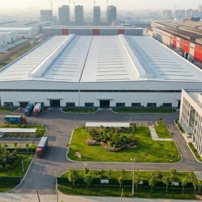 Large span steel  structure buildings Steel structure warehouses