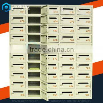 Apartment Outside Mailbox Powder Coated Post Box Aluminum Letter Box