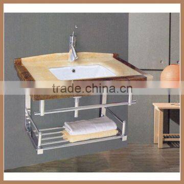 AQUARIUS High Quality Double Basin MFC Plywood Modern Bathroom Furniture                        
                                                Quality Choice