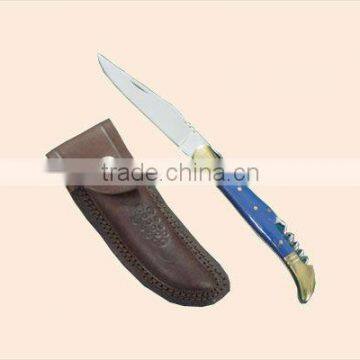 custom stainless steel lagouile knife A35