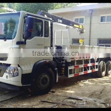 howo 6*4 25 Ton 336hp Truck Mounted Crane for sale