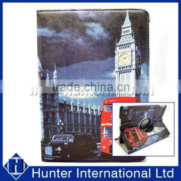 Clock Tower Rotating Tablet Case For iPad Air