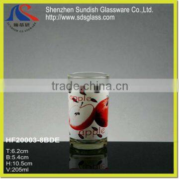 printed glass cup HF20003-8 BDE