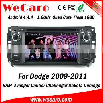 Wecaro WC-JC6235 Android 4.4.4 stereo indash for dodge journey car dvd player 2009 2010 2011 TV tuner