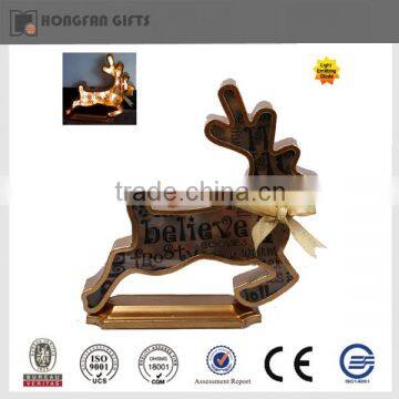 Hotsale indoor gold reindeer led christmas light