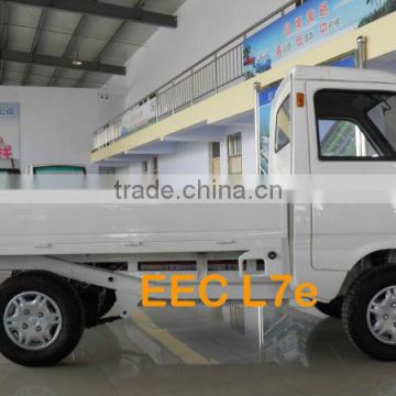 EEC mini electric truck 4kw/5kw/6.3kw,45km/h,60km/h