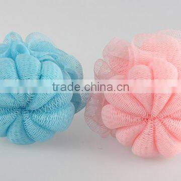 2016 pumpkin Mesh sponge bath sponge cleaning sponge shower puff