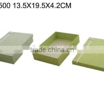 Custom Fancy Art Paper Gift Packaging Box With Bowknot Manufactures P511 photo-5