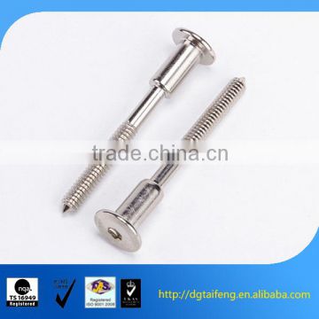 High precision stainless steel electric fan screw