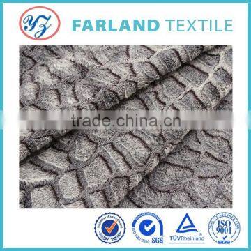 new 2015 products stone pattern soft fabric for making shoes