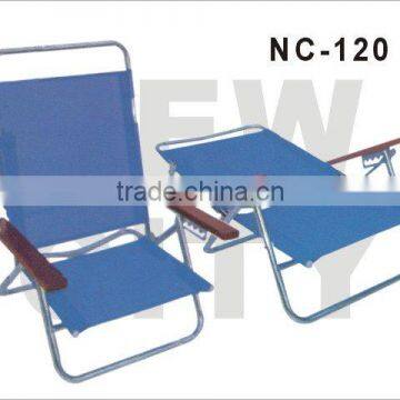 New Design aluminum inflatable folding chair beach wheels