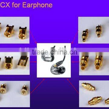 50ohm Straight Surface Mount MMCX Earphone Connector, Jack, Solder Termination photo-2