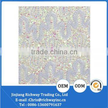 Fashion Glitter Chiffon Embroidery Fabric photo-2