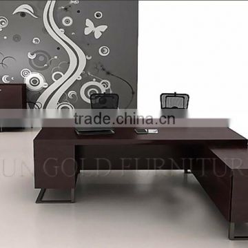 L Shape Modern CEO/Manager Desk, Wooden Executive Desk, Office Furniture (SZ-OD162)