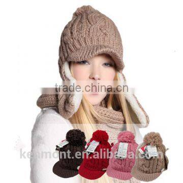 Kenmont Branded Unique Design Knitted Women Winter Hat