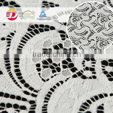 wholesale cheap best korea white nylon cotton fall platel doilies lace fabric for sale