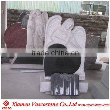 angel and heart tombstone