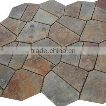 Top selling slate floor tile, wholesaler price