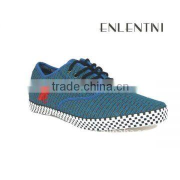 Newest casual men fabric shoe with OEM