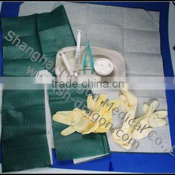 surgical drape set, disposable drape set, medical supply