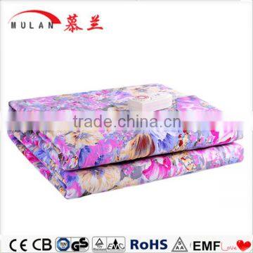 Cotton fabric Eco-friendly types of electric heated blanket